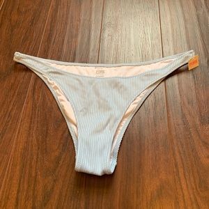 Baby blue cheeky bikini bottoms